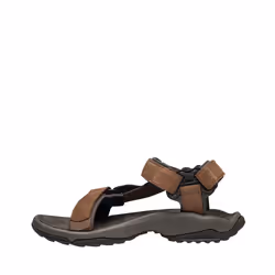 Teva Mens Terra Fi Lite Leather Sandal RRP 85 - Brown, 12