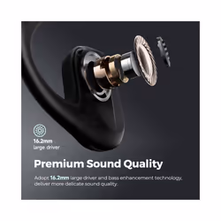 SoundPEATS RunFree Lite Open Ear Headphones, Air Conduction Headset,16.2mm