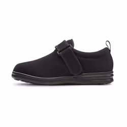 Dr. Comfort Carter Mens Diabetic Shoes-Stretchable & Washable Therapeutic Shoes-Adjustable-Easy Slip on Footwear Black-10 X- ...