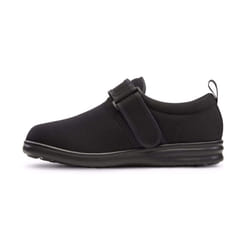 Dr. Comfort Carter Mens Diabetic Shoes-Stretchable & Washable Therapeutic Shoes-Adjustable-Easy Slip on Footwear  Black-11 X-Wide