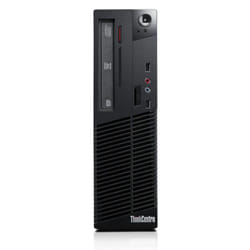 Lenovo ThinkCentre M73 Intel® Core™ i5 i5-4590 4 GB DDR3-SDRAM 500 GB HDD Windows 7 Professional SFF PC Black