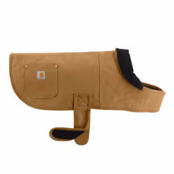 Carhartt Firm Duck Insulated Dog Chore Coat Brown/Brass  Small
