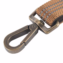 Carhartt Dog Leash Brown/Brushed Brass  Large