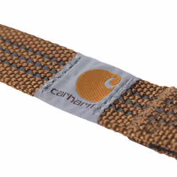 Carhartt Dog Leash Brown/Brushed Brass  Large