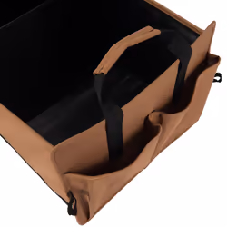 Carhartt Universal Collapsible Cargo Trunk Organizer  Portable Accessory Storage Organizer for Automotive  SUV  Trucks & Cars  Carhartt Brown  One Siz
