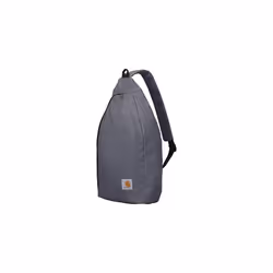 Carhartt Mono Sling Backpack  Unisex Crossbody Bag for Travel and Hiking  Grey