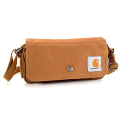 Carhartt Gear B0000376 Crossbody Horizontal Bag - One Size Fits All - Carhartt Brown