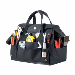Carhartt Onsite Tool Bag Durable WaterResistant Tool Storage Bag Heavyweight 14Inch Black