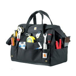 Carhartt Onsite Tool Bag  Durable WaterResistant  Tool Storage Bag  Heavyweight  14Inch  Black