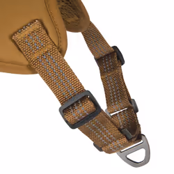 Carhartt Nylon Duck No Pull Dog Harness  Fully Adjustable Dog Harness with Quick Control Handle and Reflective Accents  Carhartt Brown  Medium
