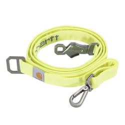 Carhartt Pet Durable Nylon Duck Leashes for Dogs  Reflective Stitching for Visibility  Brite Lime  Small