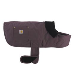 Carhartt Firm Duck Insulated Dog Chore Coat  Deep Wine  Small