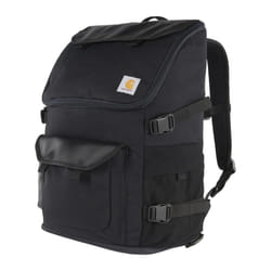 Carhartt 35L Nylon Workday Backpack  Durable Water-Resistant Pack with 15"""" Laptop Sleeve  Black  One Size