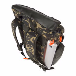 Carhartt 35L Nylon Workday Backpack  Durable Water-Resistant Pack with 15"""" Laptop Sleeve  Blind Duck Camo  One Size