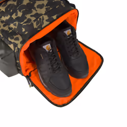 Carhartt 35L Nylon Workday Backpack  Durable Water-Resistant Pack with 15"""" Laptop Sleeve  Blind Duck Camo  One Size