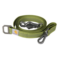 Carhartt Pet Durable Nylon Webbing Leashes for Dogs  Reflective Stitching for Visibility  Light Moss (Nylon Webbing)  Large