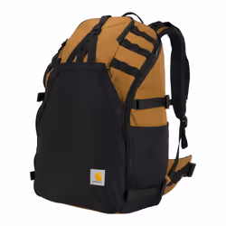 Carhartt 45L Nylon Internal Frame Hiking Durable Camping & Backpacking Pack W/Hydration Port Daypack for Men & Women Brown ...