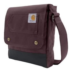 Carhartt  Durable  Adjustable Crossbody Bag with Flap Over Snap Closure  Port