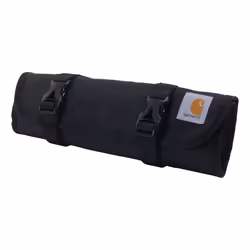 Carhartt 18 Pocket Utility Roll Durable Water-Resistant Tool Organization Roll Bag Essential Tool Roll (Black)