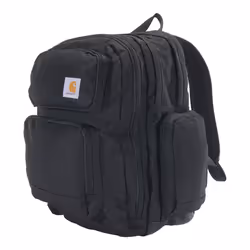 Carhartt 35L Backpack Durable Pack with Laptop Sleeve and Duravax Abrasion Resistant Base Everyday Triple Compartment (Blac ...