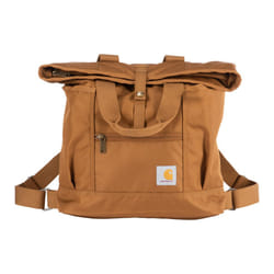 Carhartt  Durable Bag with Adjustable Straps and Laptop Sleeve  Convertible Backpack Tote Brown  One Size
