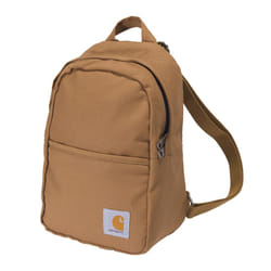 Carhartt Classic Mini  Durable  Water-Resistant Backpack with Adjustable Shoulder Straps  Brown  One Size