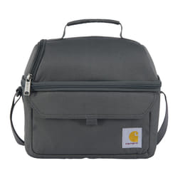 Carhartt 12 Can Two Compartment Lunch Box | Durable  Fully-Insulated Lunch Bag for Women & Men  Large Lunchbox (Gravel)