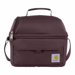 Carhartt 12 Can Two Compartment Lunch Box | Durable Fully-Insulated Lunch Bag for Women & Men Large Lunchbox (Port)