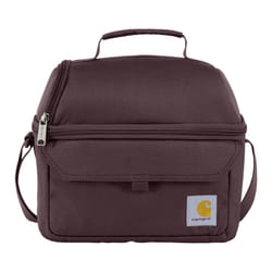 Carhartt 12 Can Two Compartment Lunch Box | Durable  Fully-Insulated Lunch Bag for Women & Men  Large Lunchbox (Port)