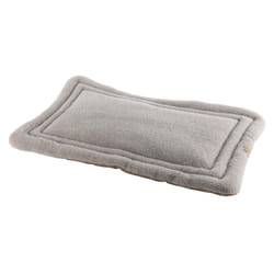 Carhartt Durable Firm Duck Sherpa Top Dog Napper Pad  Washable Duck Canvas Pads for Dogs  Sherpa Top Napper Pad (Carhartt Brown)  Medium