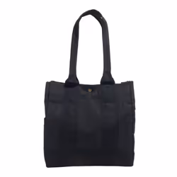 Carhartt  Durable Water Resistant Bag with Snap Closure  Vertical Tote (Black)