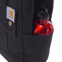 Carhartt Zip  Durable Water-Resistant Bag with Zipper Closure  Horizontal Tote (Black)
