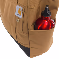 Carhartt Zip  Durable Water-Resistant Bag with Zipper Closure  Horizontal Tote Brown