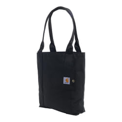 Carhartt Vertical  Durable Water-Resistant Bag  Open Tote (Black)