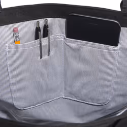 Carhartt Vertical  Durable Water-Resistant Bag  Open Tote (Black)