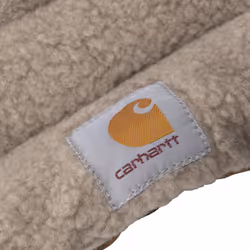 Carhartt Durable Firm Duck Sherpa Top Dog Napper Pad  Washable Duck Canvas Pads for Dogs  Sherpa Top Napper Pad (Carhartt Brown)  Small