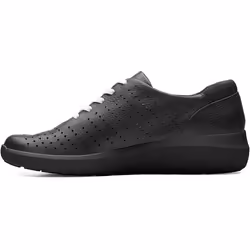 Clarks Kayleigh Aster Oxford  Black Leather  9 Medium