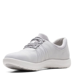 Clarks Adella Stroll Oxford  Light Grey  9 Medium