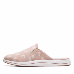 Clarks womens Breeze Shore Mule  Taupe Combi Canvas  5 US