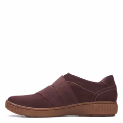Clarks Womens Caroline Holly Oxford  Burgundy Suede  65