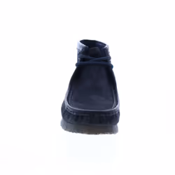 Clarks Men's Wallabee Boot (Denim Blue Synthetic) (us_footwear_size_sy