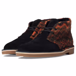 Clarks Men's Bushacre 3 Chukka Boot  Black Wool  10.5