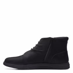 Clarks Women's Breeze Dusk Ankle Boot  Black Textile  7