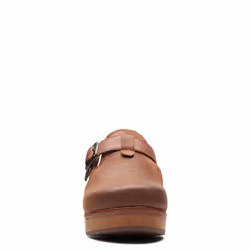 Clarks Women's Paizlee Nora Clog Tan Suede 8 Wide