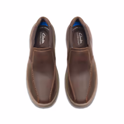Clarks Men's Bradley Step Loafer  Beeswax Leather  10.5