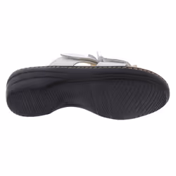 Clarks Women's Merliah Raelyn Slide Sandal  White Leather  10 Narrow