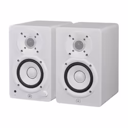 Yamaha HS4 Powered Studio Monitor in White Pair (HS4 W)