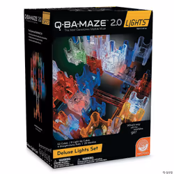 MindWare Q-BA-MAZE 2.0: Deluxe Lights Set, Toy marble run & balls (set), 6 yr(s)