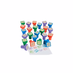 Passport Stampers - 24 Pieces - Educational And Learning Activities For Kids