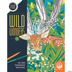 MindWare Wild Wonders Color by Number: Book 2, Boy/Girl, Color by numbers kit